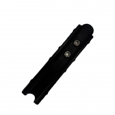 Guia Deslizante Suprema Trilho Macarrão (Nyl332C),12 un. - Preto
