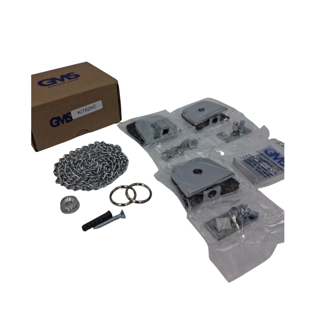 Kit Janela Basculante Kit 06 GmS - Cromado