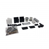 Kit Acessorio Para Box Quadrado (Reto) 8mm - KitF1R
