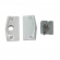 Kit 09 TecnoLock - Fechadura P/ Porta de Correr V/V Branco