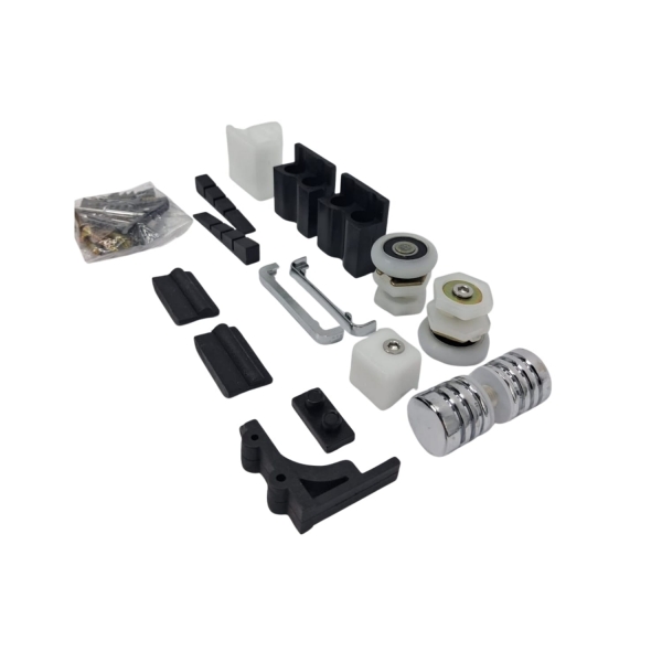 Kit Acessorio Para Box Quadrado (Reto) 8mm - KitF1R