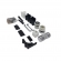 Kit Acessorio Para Box Quadrado (Reto) 8mm - KitF1R