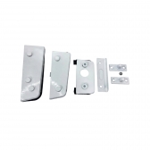 Kit Porta de Abrir Pivotante MA (Kit01) - Branco