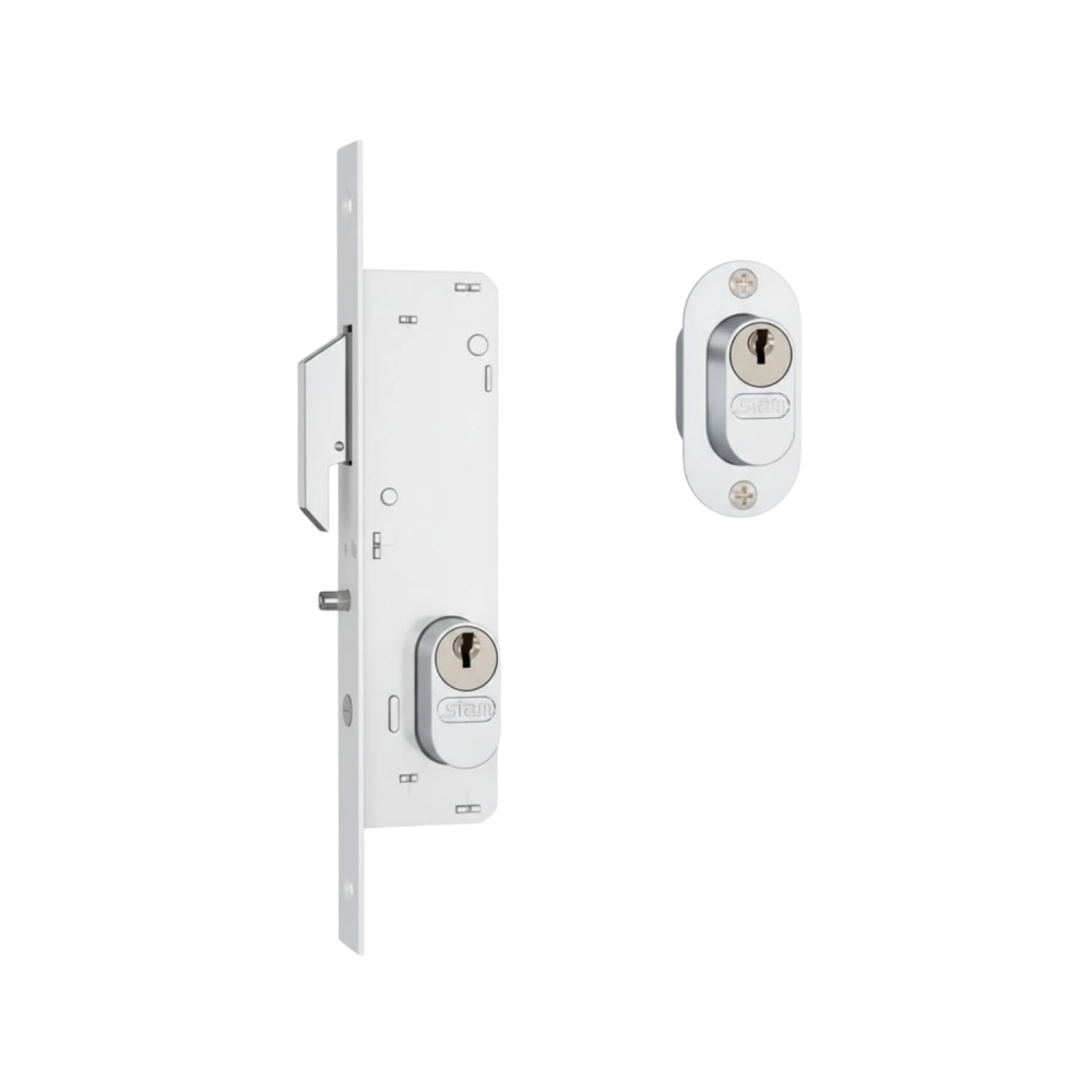 Fechadura 902 Stam, Porta de Correr, Fech902 - Branca