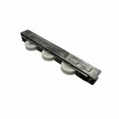 Rol Gold Inox Tripla Trilho Red 300Kg Esc. P/ Baixo RG-R300A