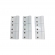 Dobradiça 3 Abas L25, 60Kg Udinese (3un.) - Dob8403AbasUdmax - Branco