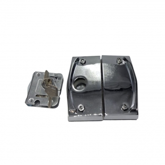 Kit 11 TecnoLock Cromado - Fechadura P/ Janela Correr V/V