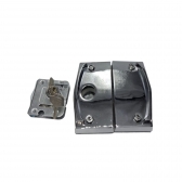 Kit 11 TecnoLock Cromado - Fechadura P/ Janela Correr V/V