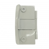 Fechadura Bate Fecha Grande V/A 1571G - Branco
