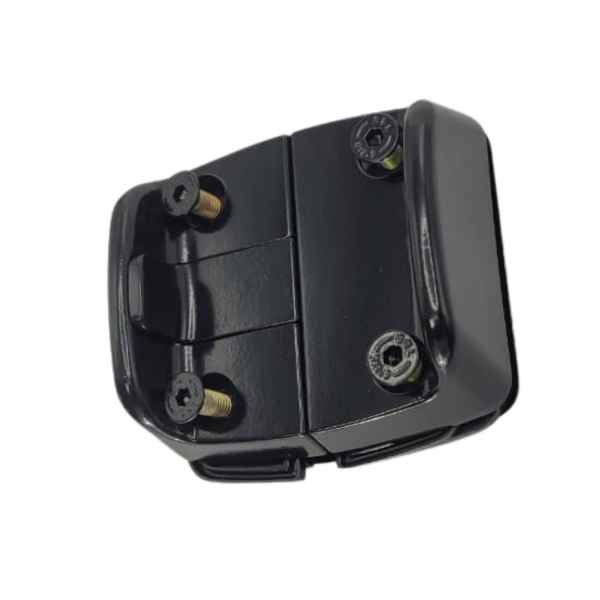 Fechadura Bate Fecha Pequeno V/V 1570N (MA) - Preto