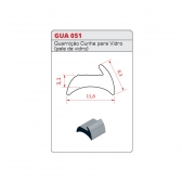 Borracha Gua 051 (Guarnição Cunha P/ Vidro) 50 metros