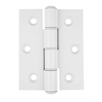 Dobradiça De Aluminio 70x70 (3Furos)