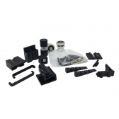 Kit Acessorio Para Box Quadrado (Reto) 8mm - KitF1R - Preto