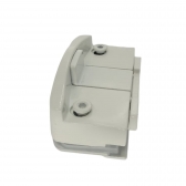 Fechadura Bate Fecha Grande V/A 1571G - Branco